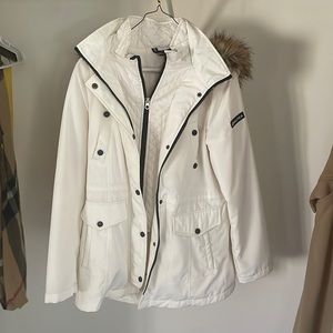 White nautical jacket